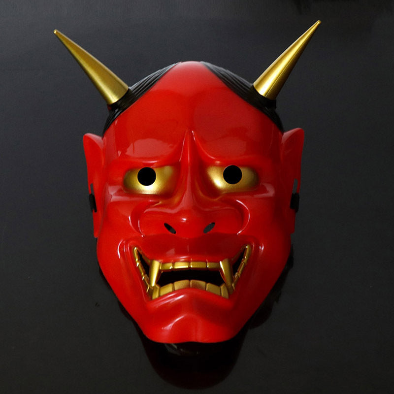 Halloween Horror Panono Mask Men's Prom Demon Fox Rin Butterfly Mask Reel Anime Puppy Helmet