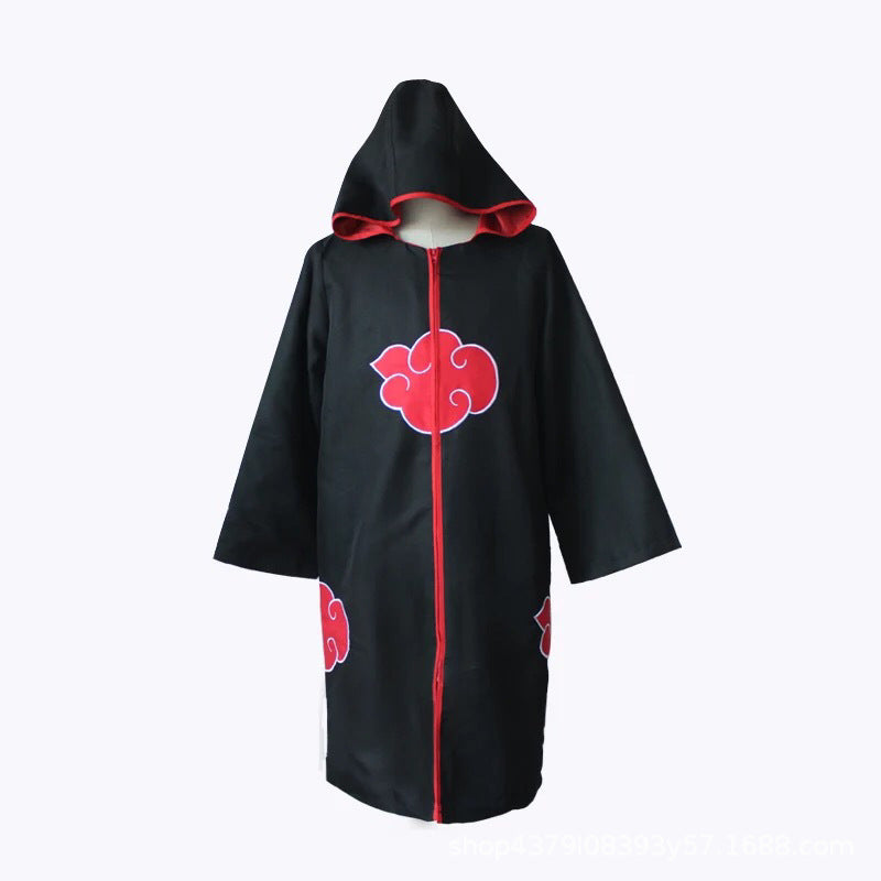 Spot Halloween Ninja Cloak Cos Costume Dawn Tissue Eagle Group Ribbon Hat Robe Cloak Wholesale
