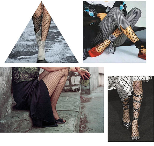 fishnet stockings South Korea pantyhose ladies black and white hollow fishnet stockings sexy japanese mesh stockings long tube