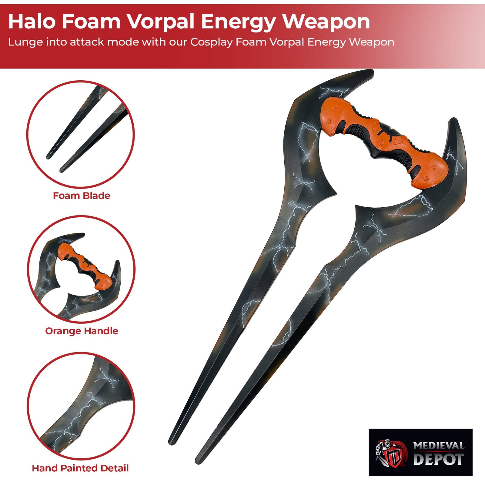 Cosplay Foam Vorpal Energy Weapon-2