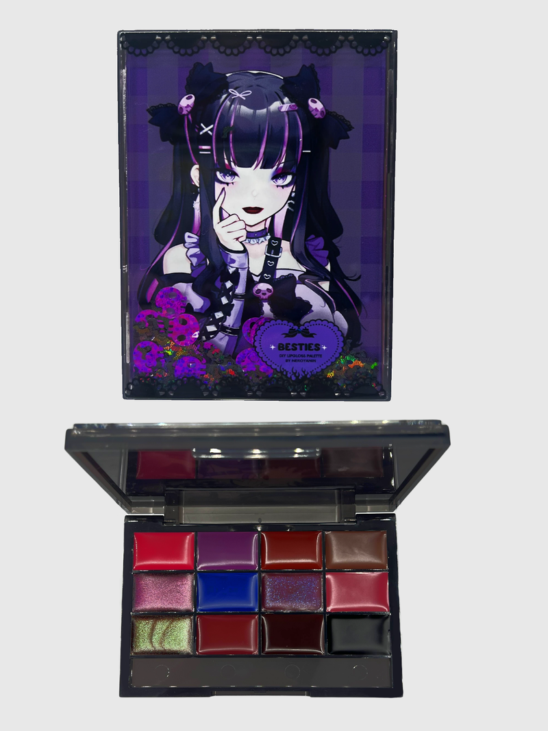 Bestie Lipgloss palette
