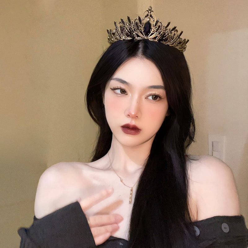 Fairy Crown Headwear Female Birthday Princess Eighteen Year Old Adult Crown Cyber Celebrity Bride Wedding Dress Halloween Crown
