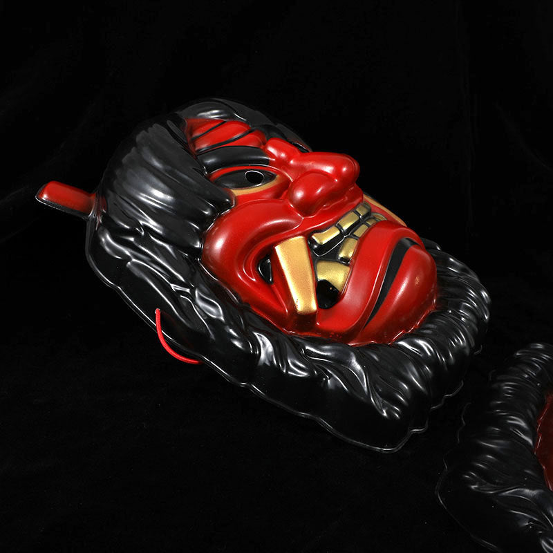 Halloween Horror Panono Mask Men's Prom Demon Fox Rin Butterfly Mask Reel Anime Puppy Helmet