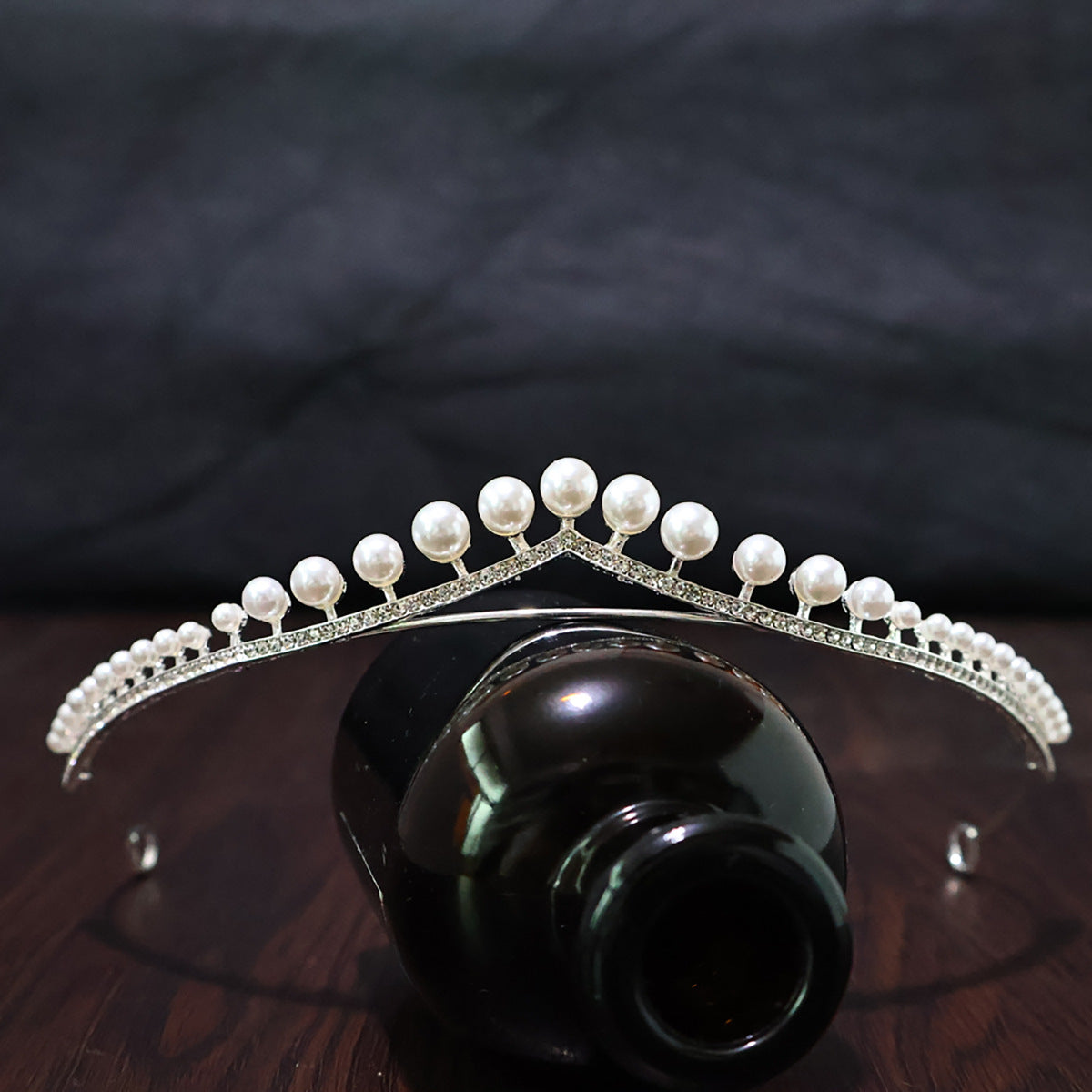Crown Headwear Bride Fairy Hair Accessories Crown Women's Birthday Performance Headband Princess Wedding Dress Accessories Cross Border