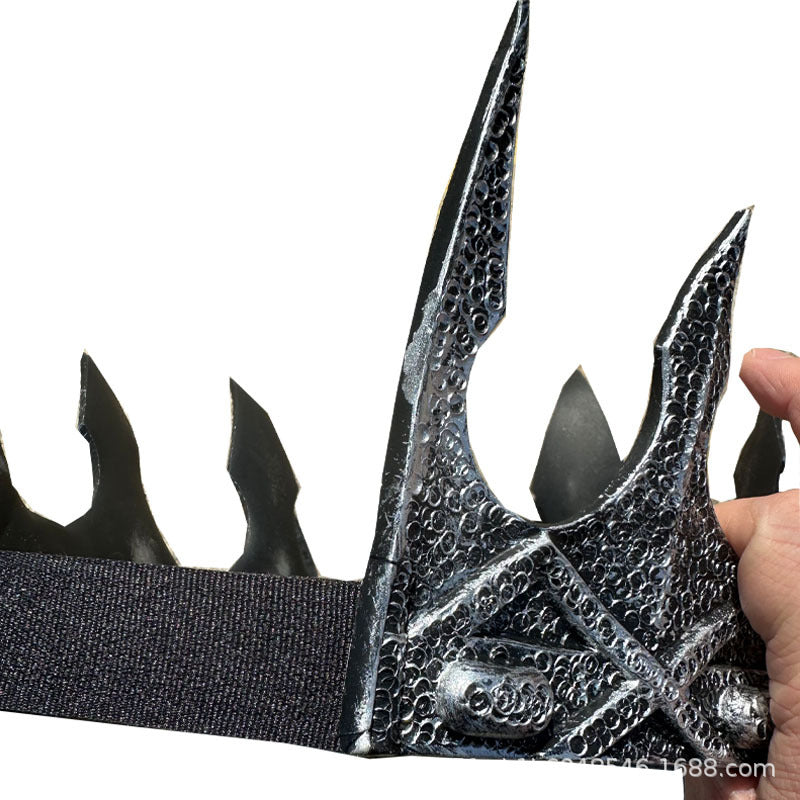 Retro Medieval King Crown Halloween Snow White Queen Crown Cosplay Birthday Crown