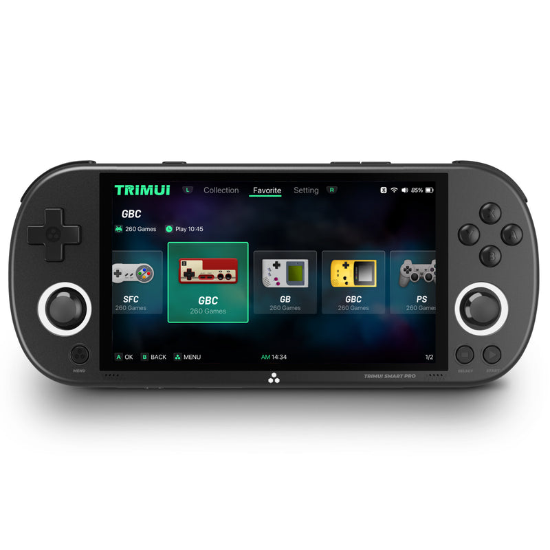 Cross-Border Trimui Smart Pro Handheld Game Console Retro High-Definition Arcade 4.96inch Large-Screen Open-Source Handheld Console