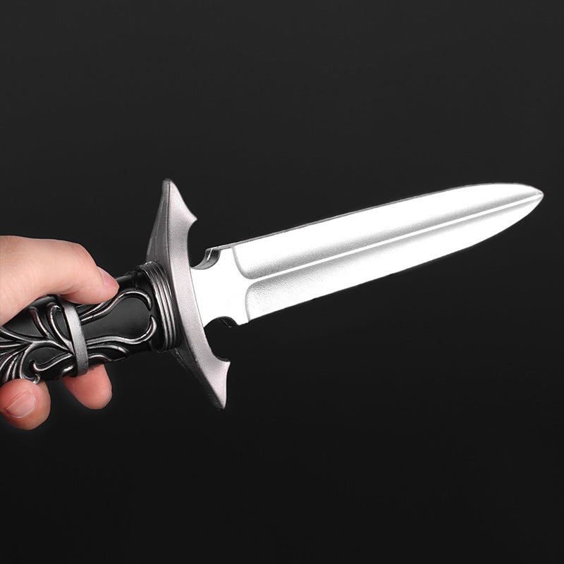 Zhushengda Halloween Mini Toy Sword Set Realistic Weapon Toy Knife Pu Soft Rubber Material Props