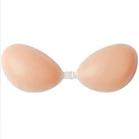 Silicone Chest Stickers Small Chest Large Sling Women's Wedding Dress Invisible Bra Flat Chest Gathering Upper Bracing Thin Breast Stickers Wholesale