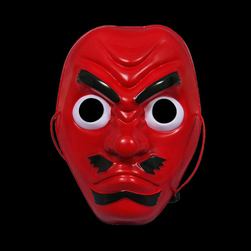 Halloween Horror Panono Mask Men's Prom Demon Fox Rin Butterfly Mask Reel Anime Puppy Helmet