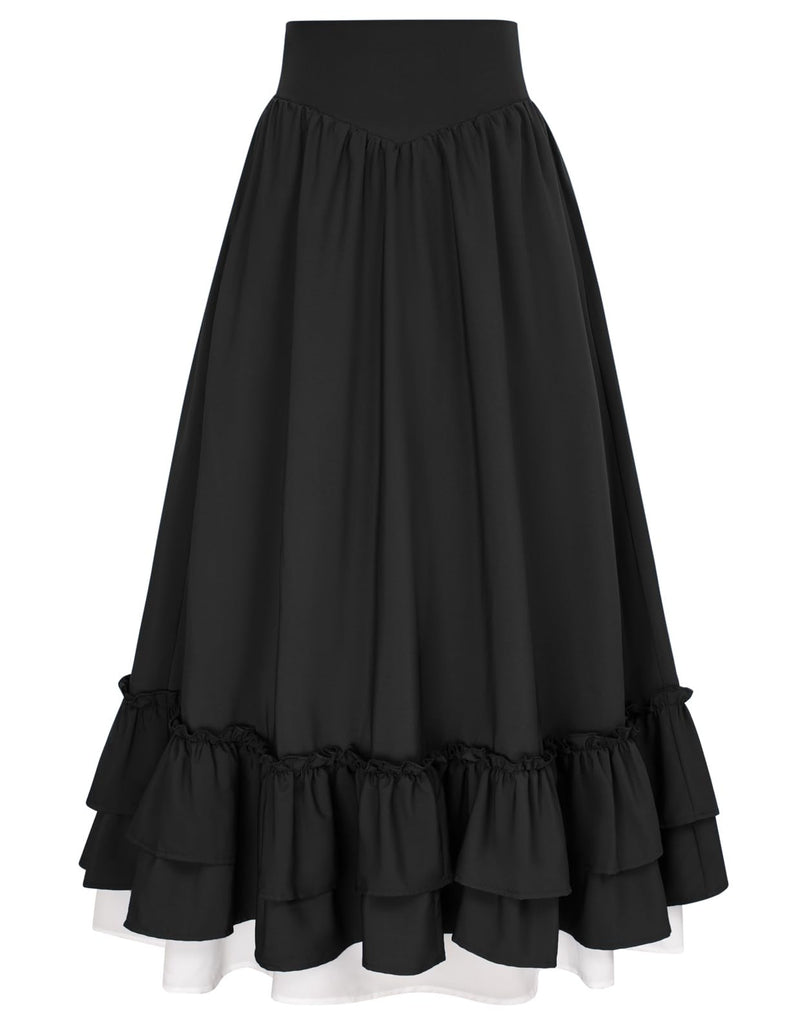 2023 new Halloween Renaissance retro skirt medieval retro stage costume performance clothing