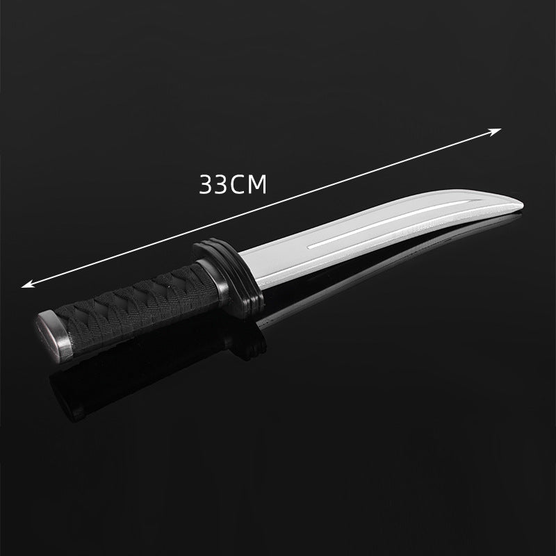 Zhushengda Halloween Mini Toy Sword Set Realistic Weapon Toy Knife Pu Soft Rubber Material Props
