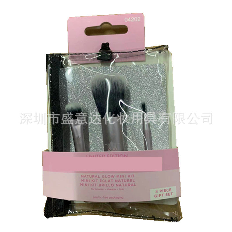 New Style 10 Fantasy Series Short Handle Portable Brush Bag Makeup Brush Foundation Blush Eye Shadow Concealer Highlight Makeup