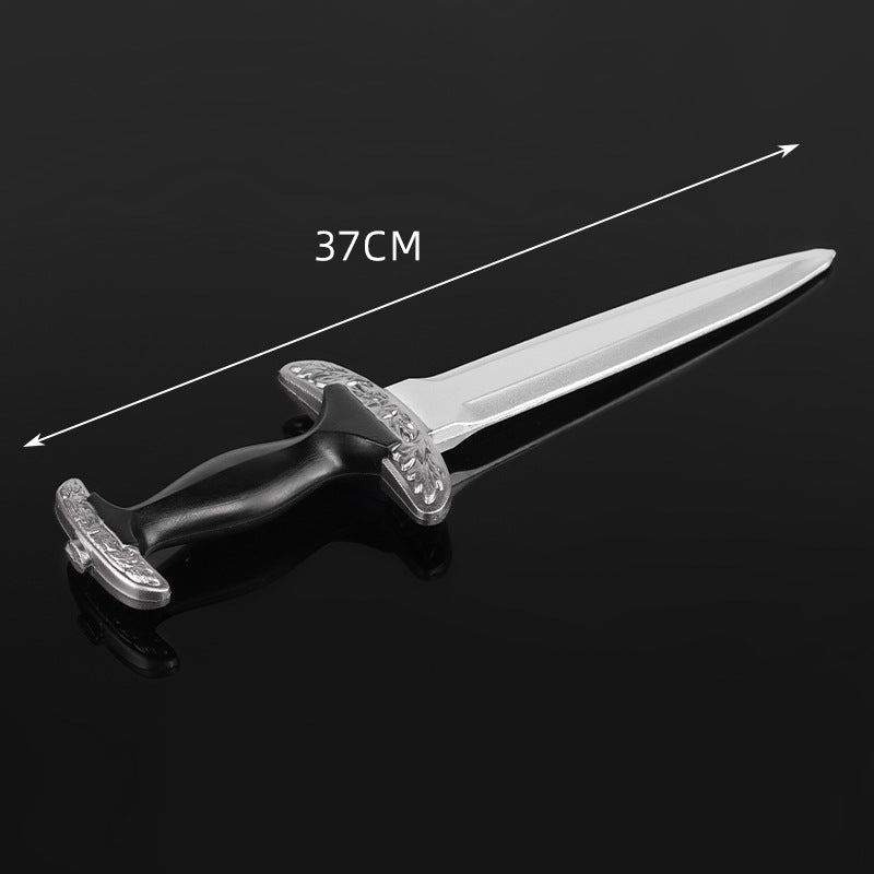 Zhushengda Halloween Mini Toy Sword Set Realistic Weapon Toy Knife Pu Soft Rubber Material Props