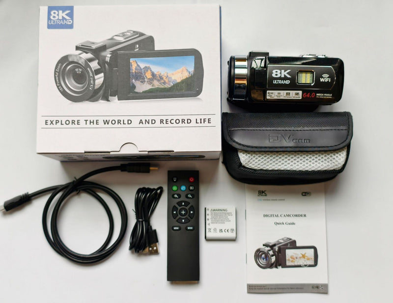 Cross-border 8KWIFI HD digital camera touch screen handheld automatic video travel wedding VLOG digital camera