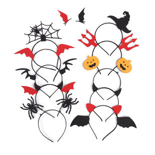 Halloween hairband bat wing headdress Net Red Live Photo funny headband decoration props hairpin wholesale