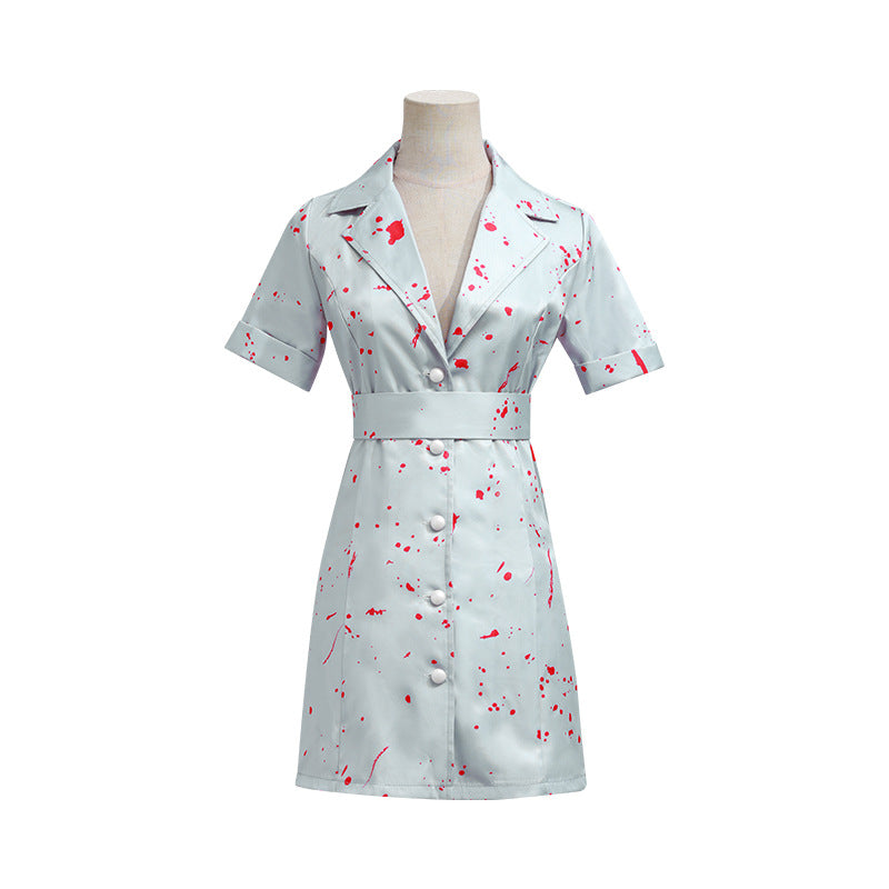 Silent Hill 2RE Female Nurse Cos Clothing Silent Hill Re-plate Horror Zombie Nurse Secondary cosplay Clothing