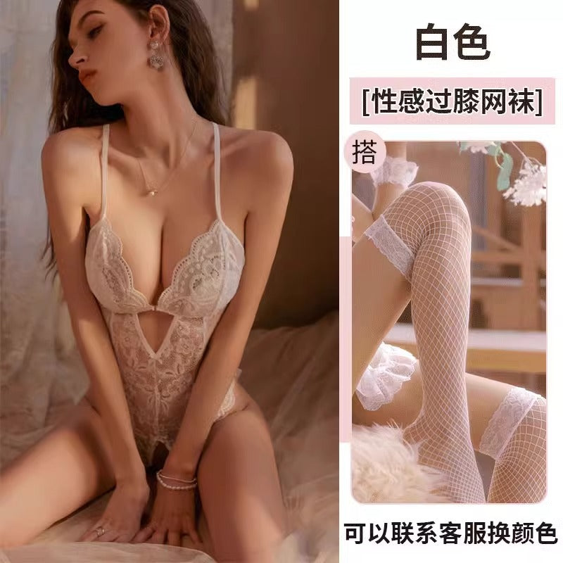 Sexy Intimates for Women with Steel Rings to Shrink Secondary Breasts, Small Breasts to Make Them Look Bigger, Push-Up Bra, Sexy Pajamas, Pure Desire Adjustable Bra