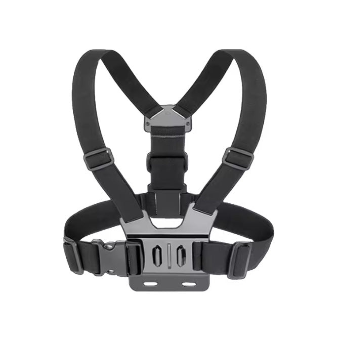 Head-mounted mobile phone fixed bracket riding first-person perspective shooting bracket sports camera motorcycle riding chest strap