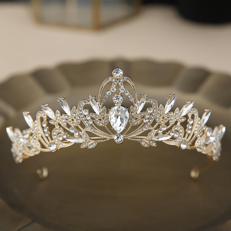 Bridal Crown Headwear Factory Wholesale Hot Selling Wedding Accessories Rhinestone Crown