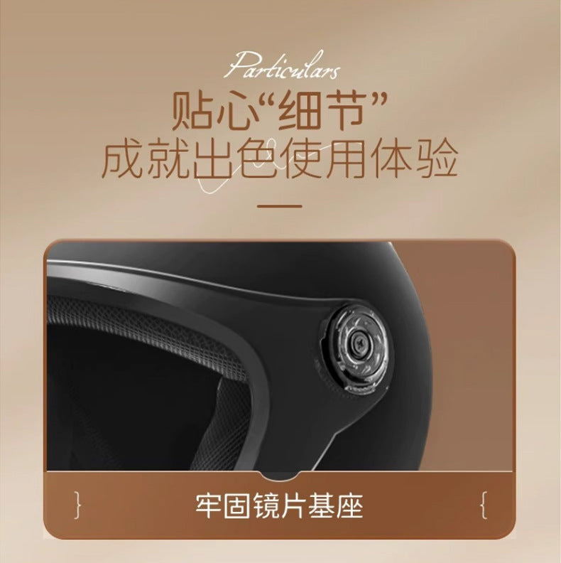 helmet 3c certification electric car men and women four seasons universal battery motorcycle safety helmet winter warm half helmet
