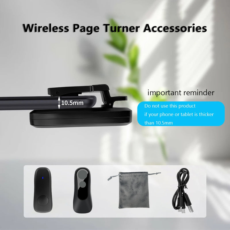 Yama wireless smart tablet novel page turning device for kindl e-book universal mobile phone selfie controller