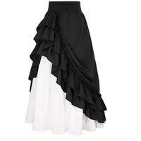 2023 new Halloween Renaissance retro skirt medieval retro stage costume performance clothing