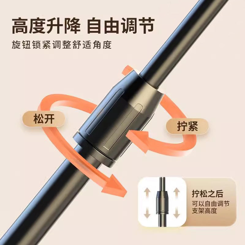 Desktop Microphone Stand Anchor Live Conference Speech Multi-Functional Universal Free Retractable Disc Microphone Stand