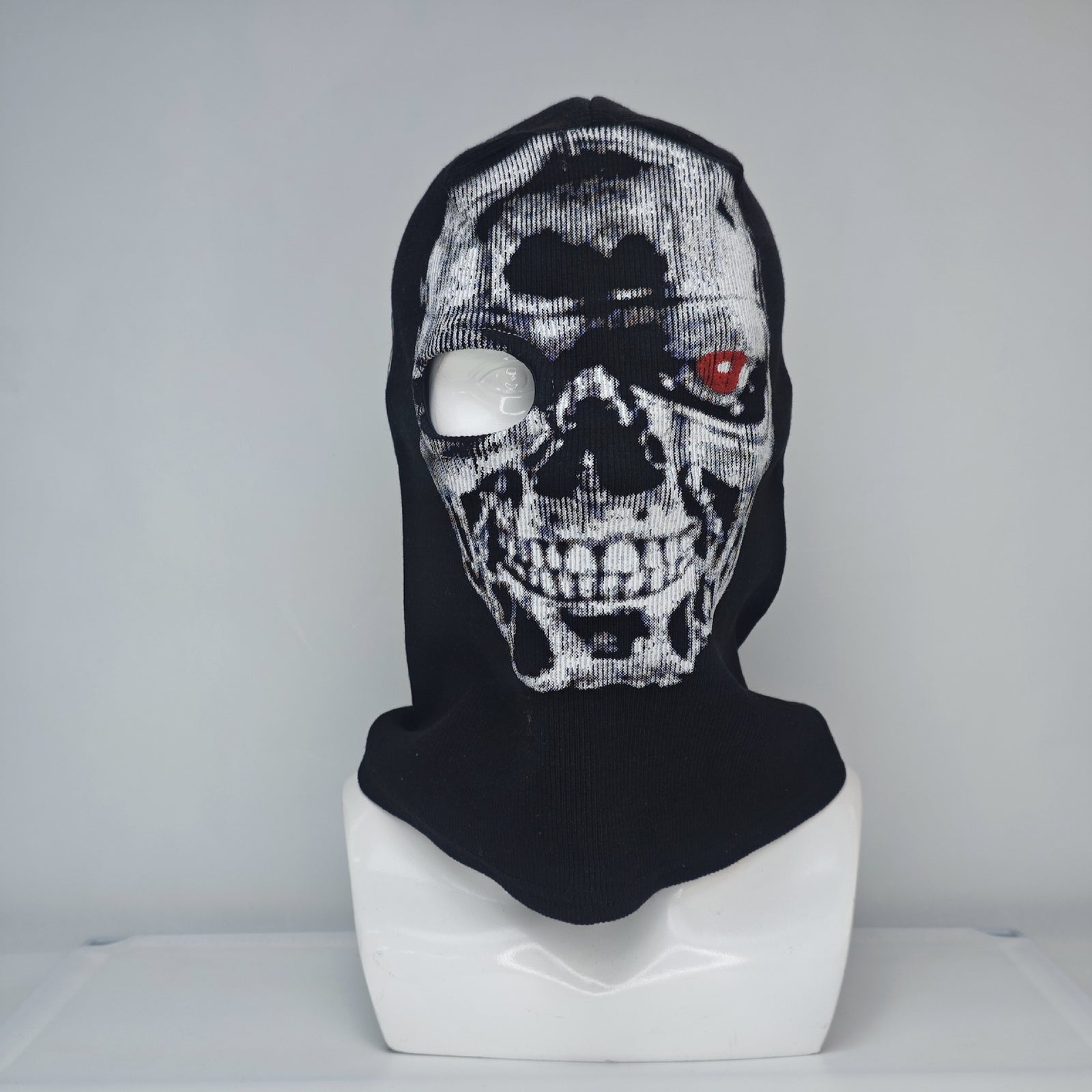 Cross-border manufacturers Halloween cs headgear call of duty personality ghost headgear windproof warm riding headgear mask