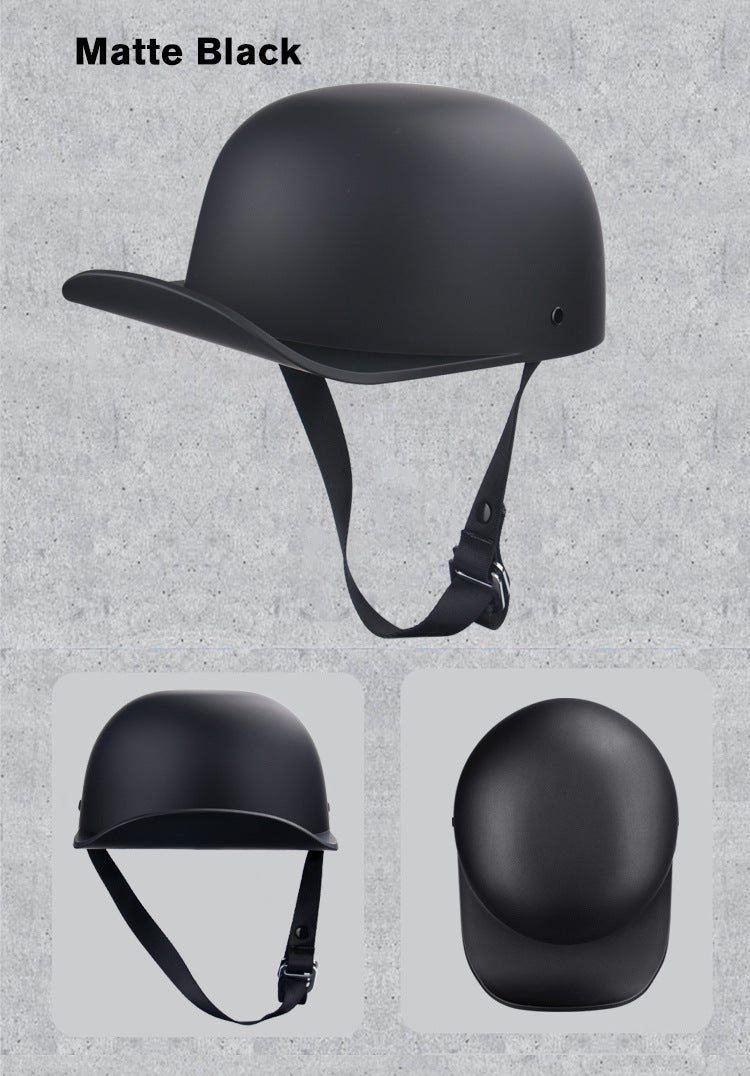 Source Factory Electric Vehicle Helmet Men's Motorcycle Helmet Summer Women's Electric Scooter Safety Helmet Riding Baseball Cap