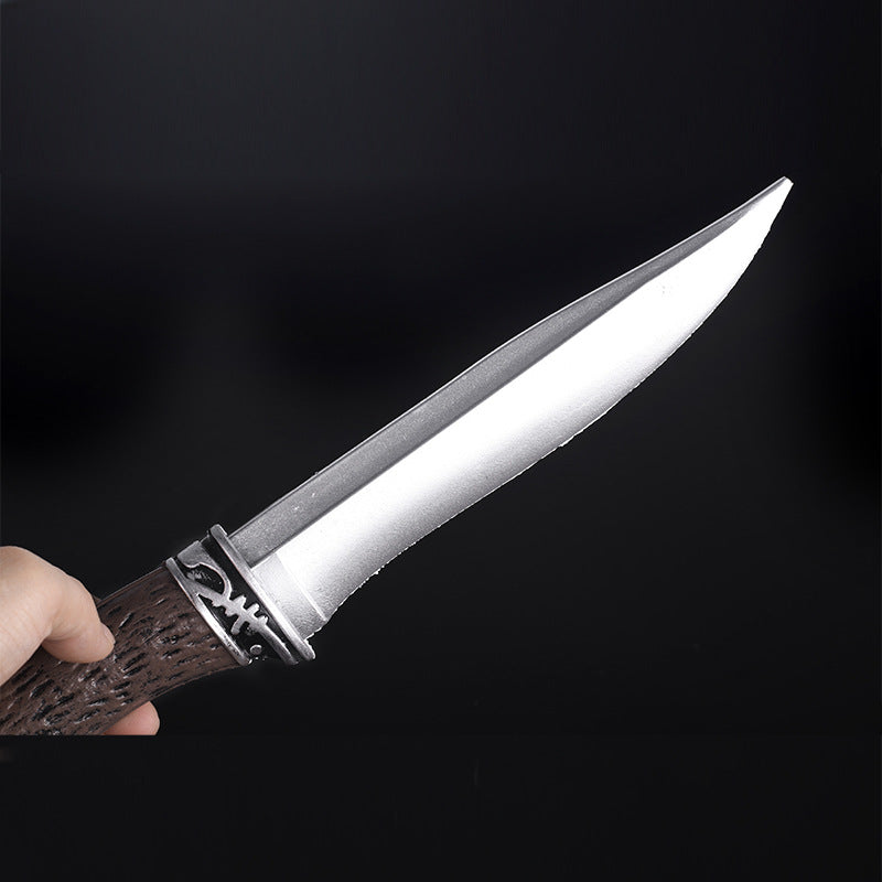 Zhushengda Halloween Mini Toy Sword Set Realistic Weapon Toy Knife Pu Soft Rubber Material Props