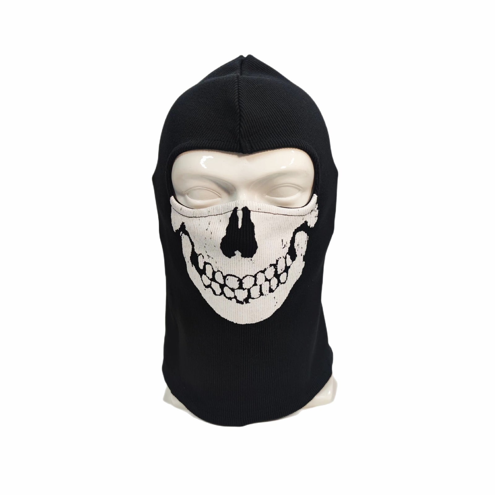 Cross-border manufacturers Halloween cs headgear call of duty personality ghost headgear windproof warm riding headgear mask