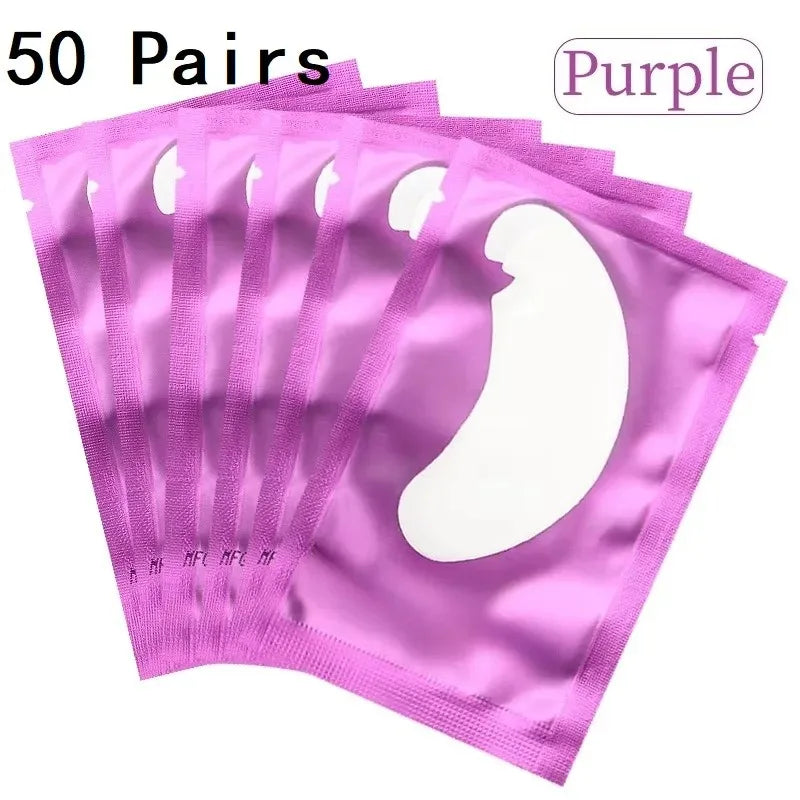 100pairs eye patches eyelash extension under eyelashes fake lashes stickers lash extension supplies patches for building eyelid