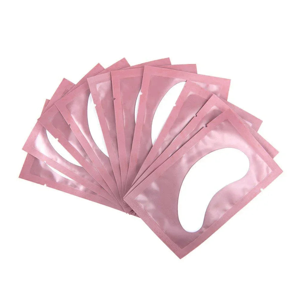 100pairs eye patches eyelash extension under eyelashes fake lashes stickers lash extension supplies patches for building eyelid