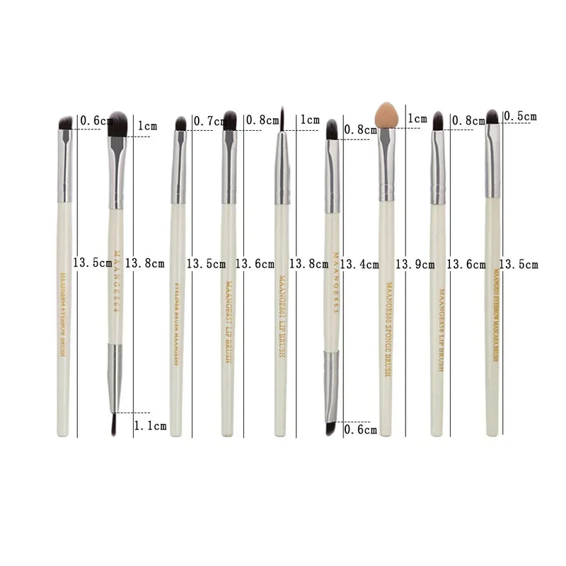 3/13/22pcs Professional Makeup Brushes Tools Set Make Up Brush Tools Kits for Eyeshadow Eyeliner Cosmetics Brushes Maquiagem