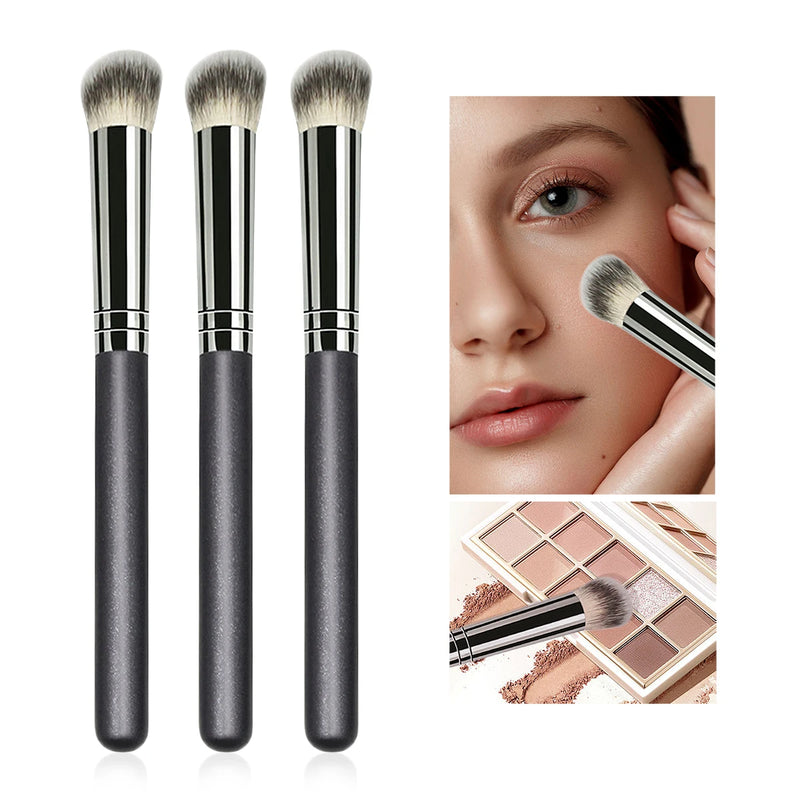 Foundation concealer brush, nose contour blush brush, perfect dense makeup brush for the eyes, ideal gifts & convenient travel