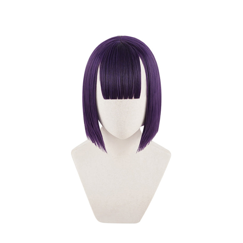 Short Purple Cosplay Wigs-1