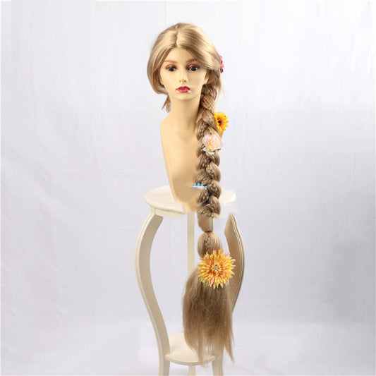 Stylish Big Braids Cosplay Wig-0