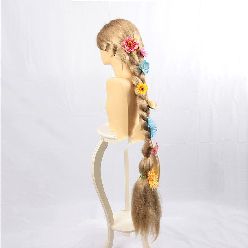 Stylish Big Braids Cosplay Wig-3