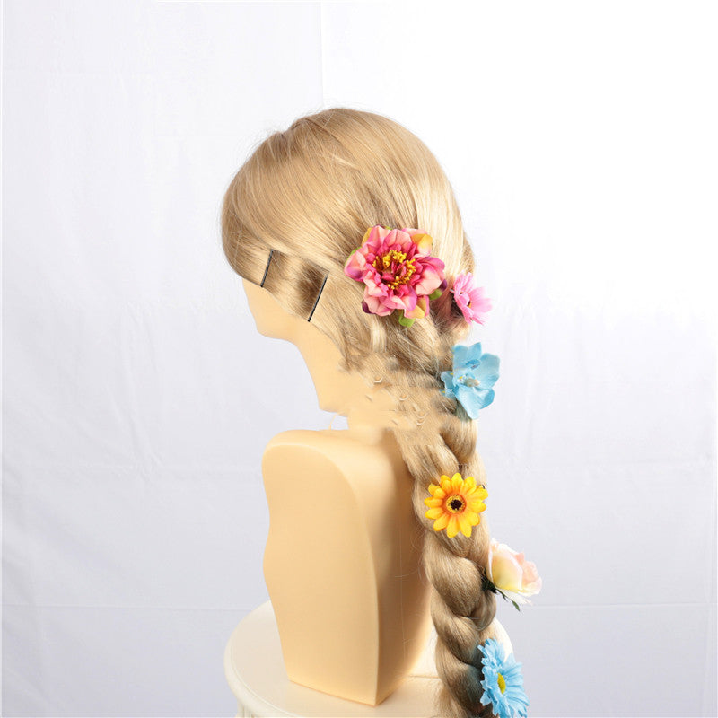 Stylish Big Braids Cosplay Wig-4