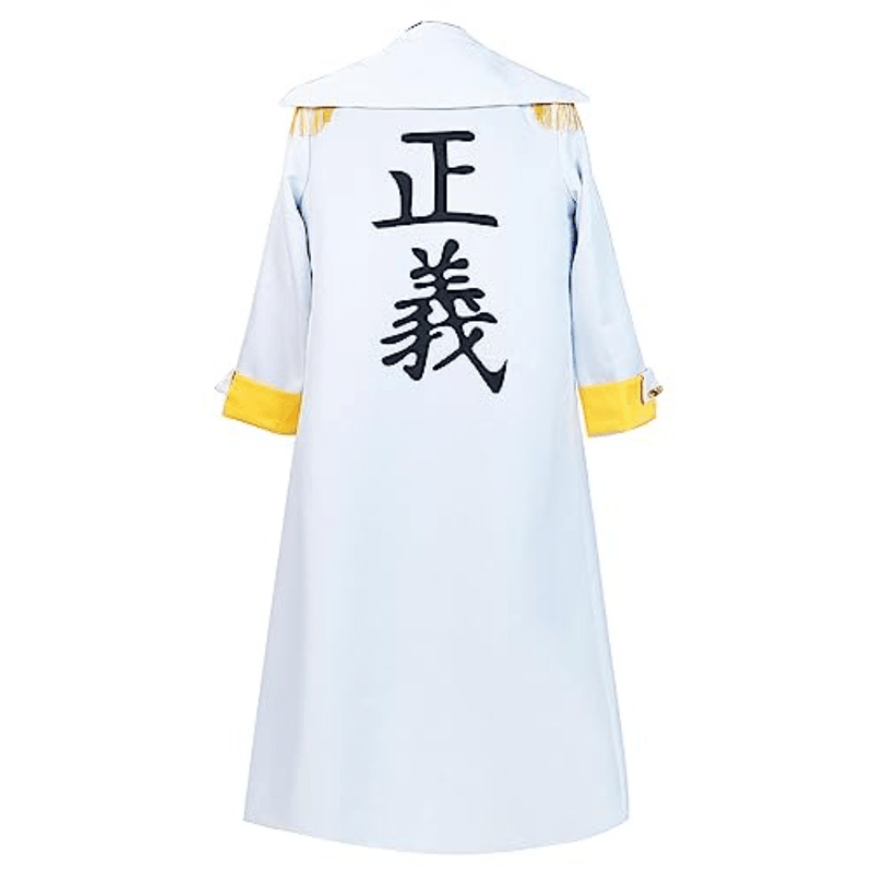 One Piece Admiral Kizaru Cosplay Cloak-2
