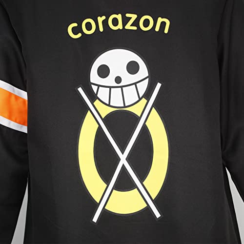 Trafalgar Law Corazon Cosplay Cloak-3